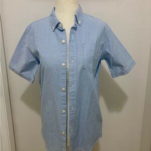 GAP Kids Light Blue Casual Button Down Shirt